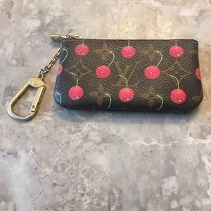 Louis Vuitton Cherry Monogram Key Case Coin Purse